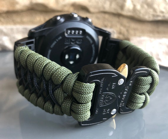 Garmin fenix paracord band hot sale