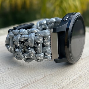 Personalized Paracord Watch Band for Suunto Watch, Suunto 9/Baro, Suunto 7, Suunto Spartan Sport HR/Baro, Suunto D5 (watch not included)