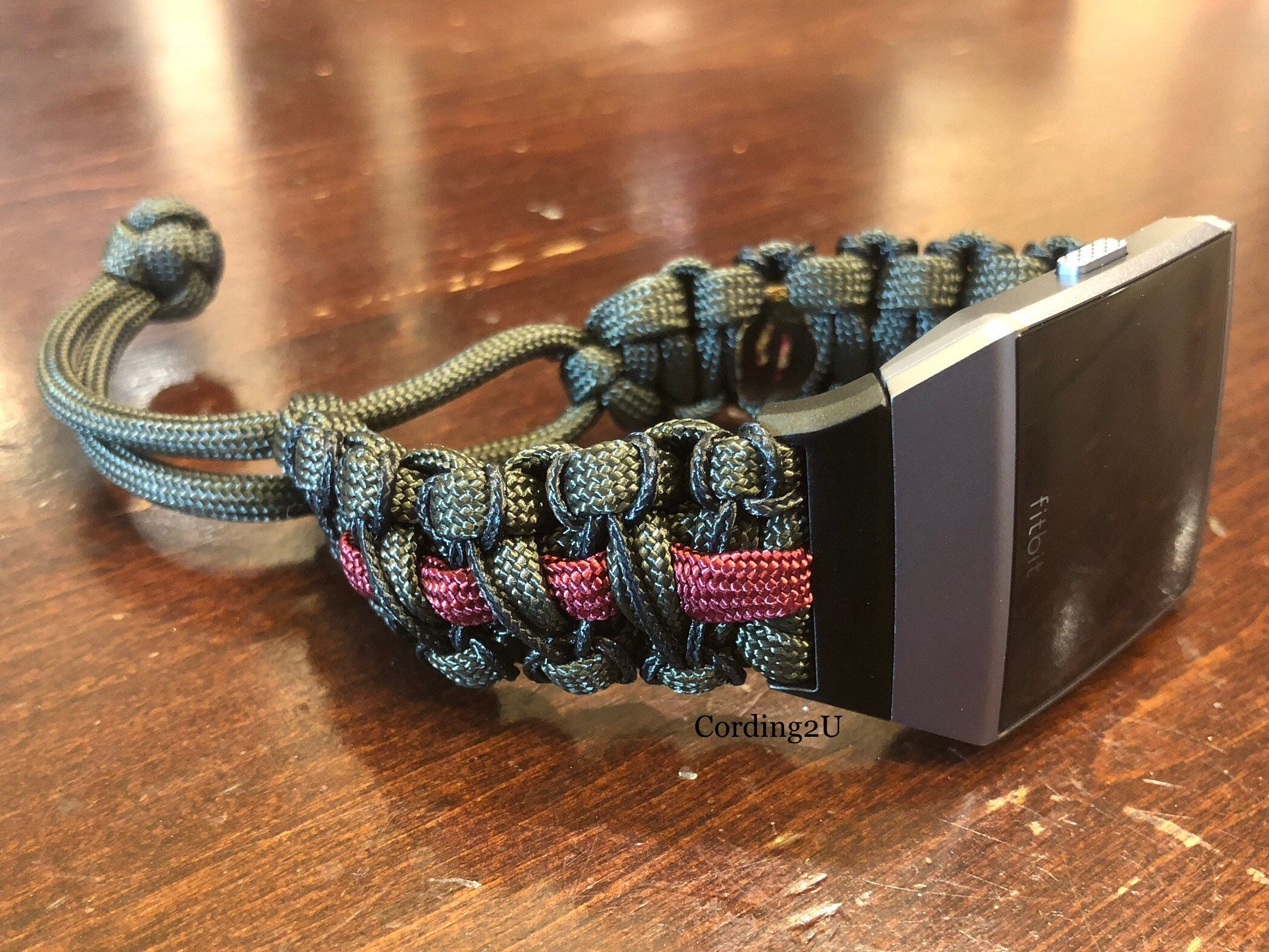 fitbit ionic paracord band