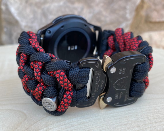 Gear s3 frontier paracord deals bands