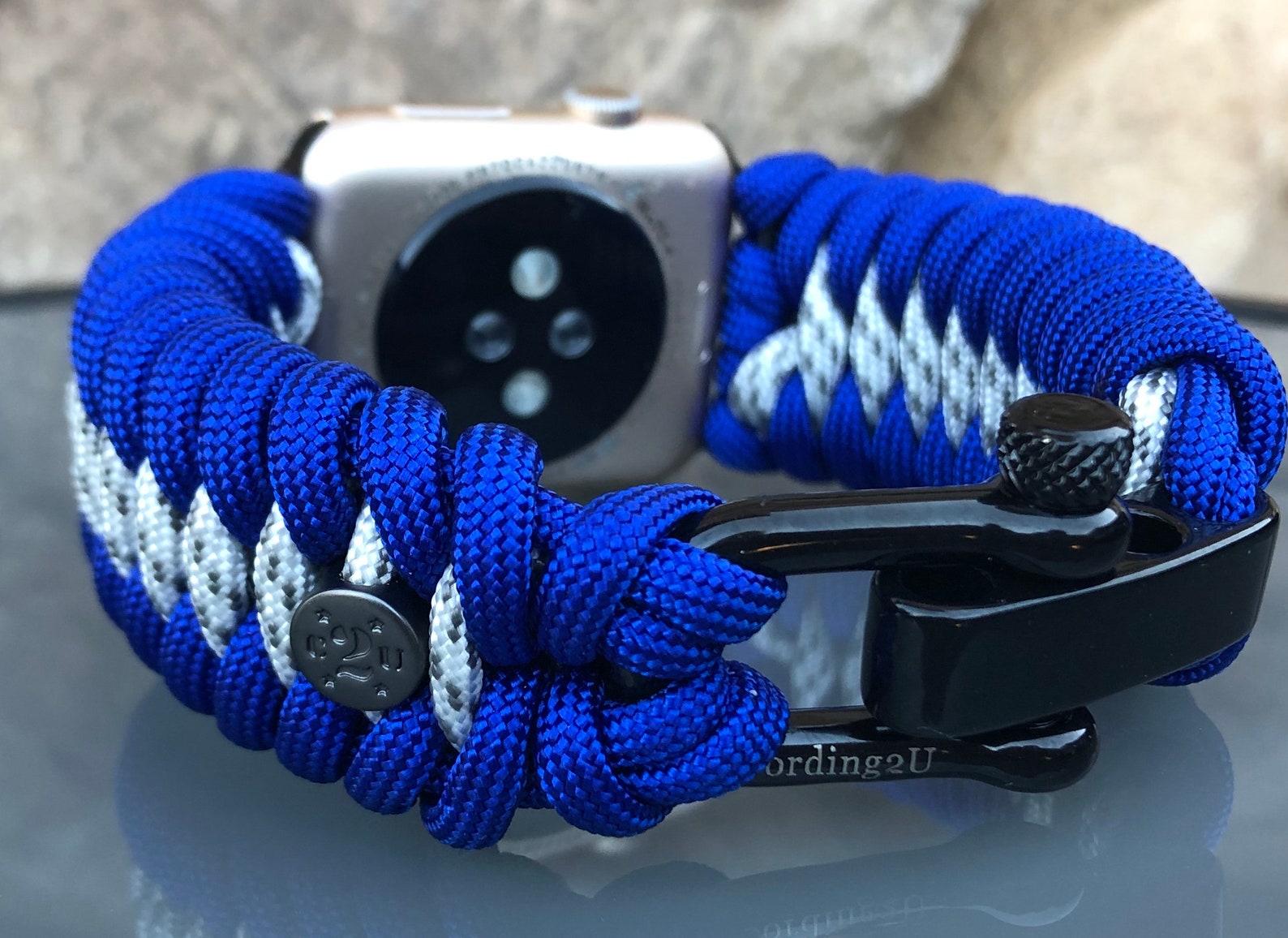 Paracord Watch Band for Apple Watch Series 1 2 3 4 5 6 Etsy