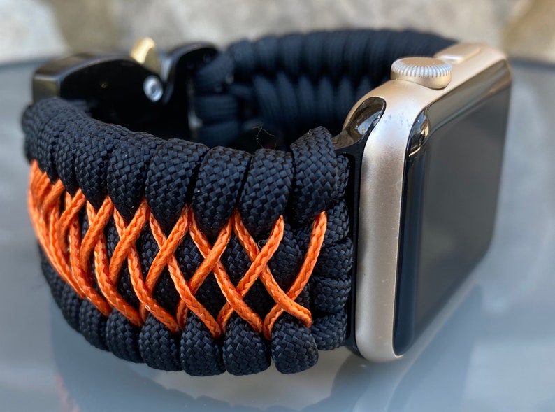 Paracord Watch Band for Apple Watch Series 1 2 3 4 5 6 Etsy