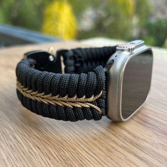 Paracord Watch Band for Apple Watch Series 1, 2, 3, 4, 5, 6, 7, 8