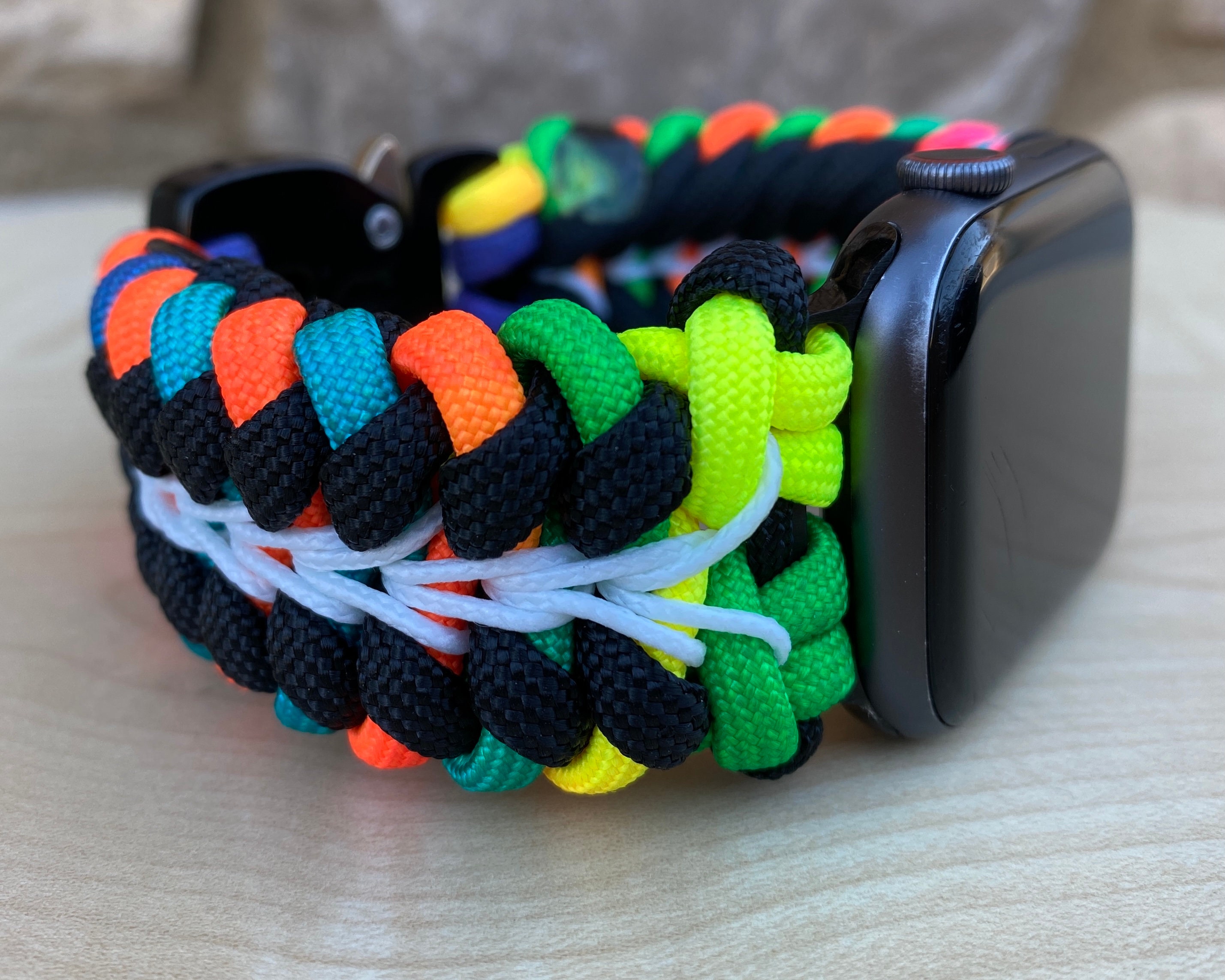 Paracord Watch Band for Apple Watch Series 1 2 3 4 5 6 - Etsy