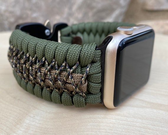 Paracord Watch Band for Apple Watch Series 1 2 3 4 5 6 | Etsy