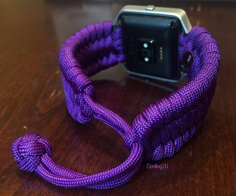 Fitbit Blaze Watch Band Paracord Fitbit Blaze Strap 550 Cord | Etsy