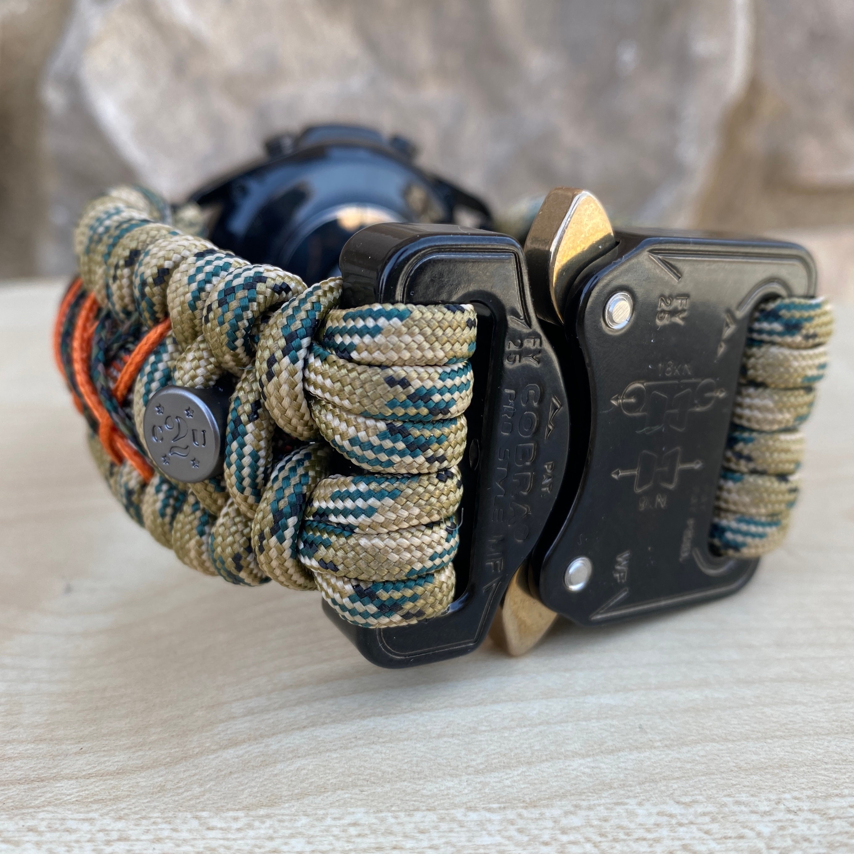 Paracord Watch Band for Samsung Galaxy Watch 4 Classic 42mm Etsy UK