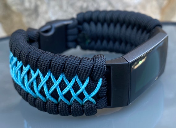 Fitbit charge 3 paracord band deals