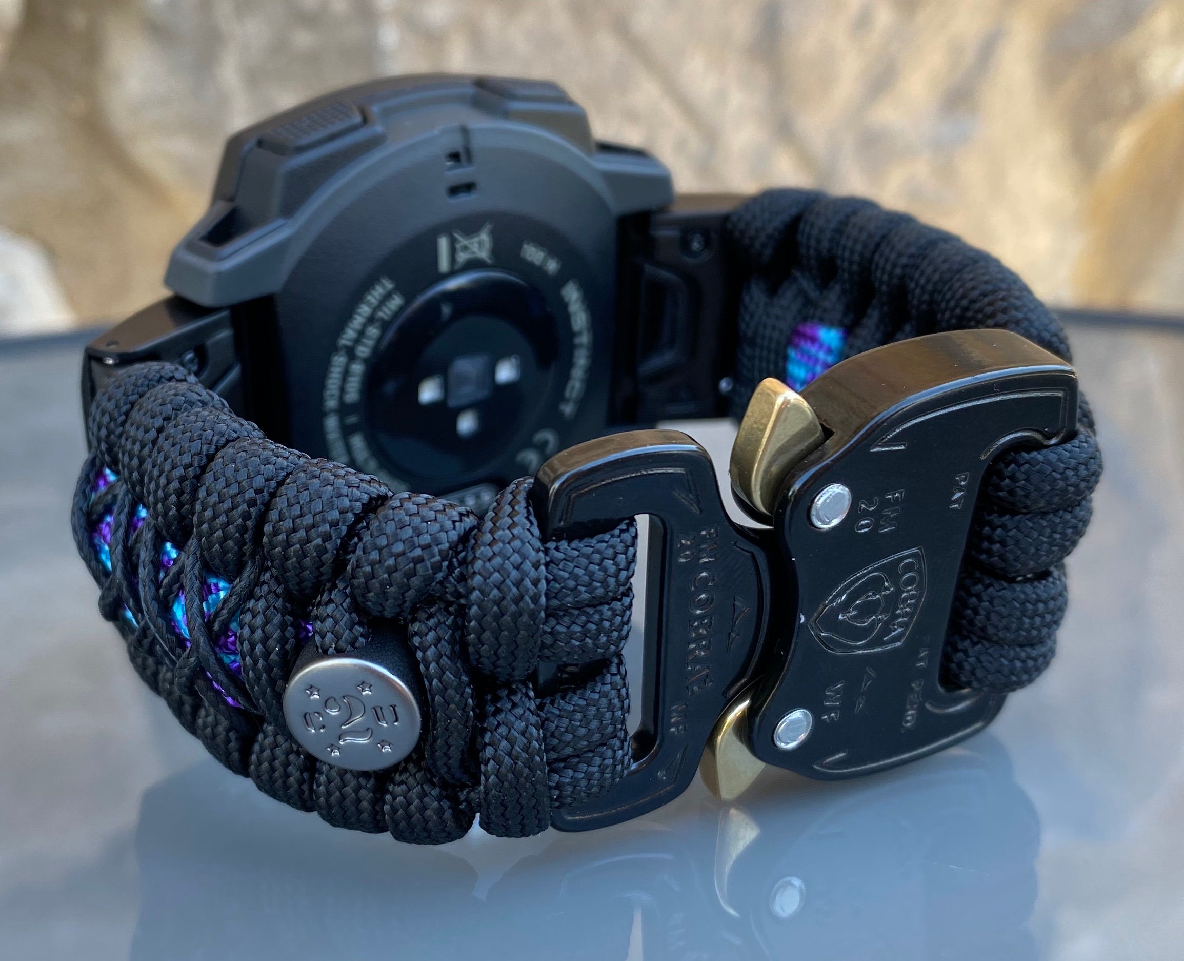 Paracord Watch Band for Garmin Instinct/garmin Forerunner Etsy