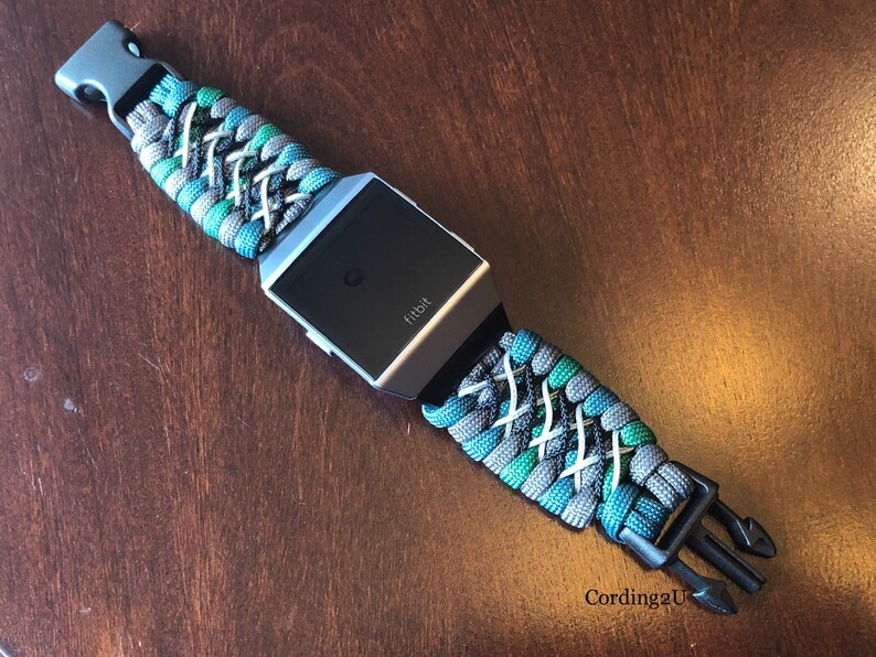 Paracord Watch Band for Fitbit Ionic watch not included image 3