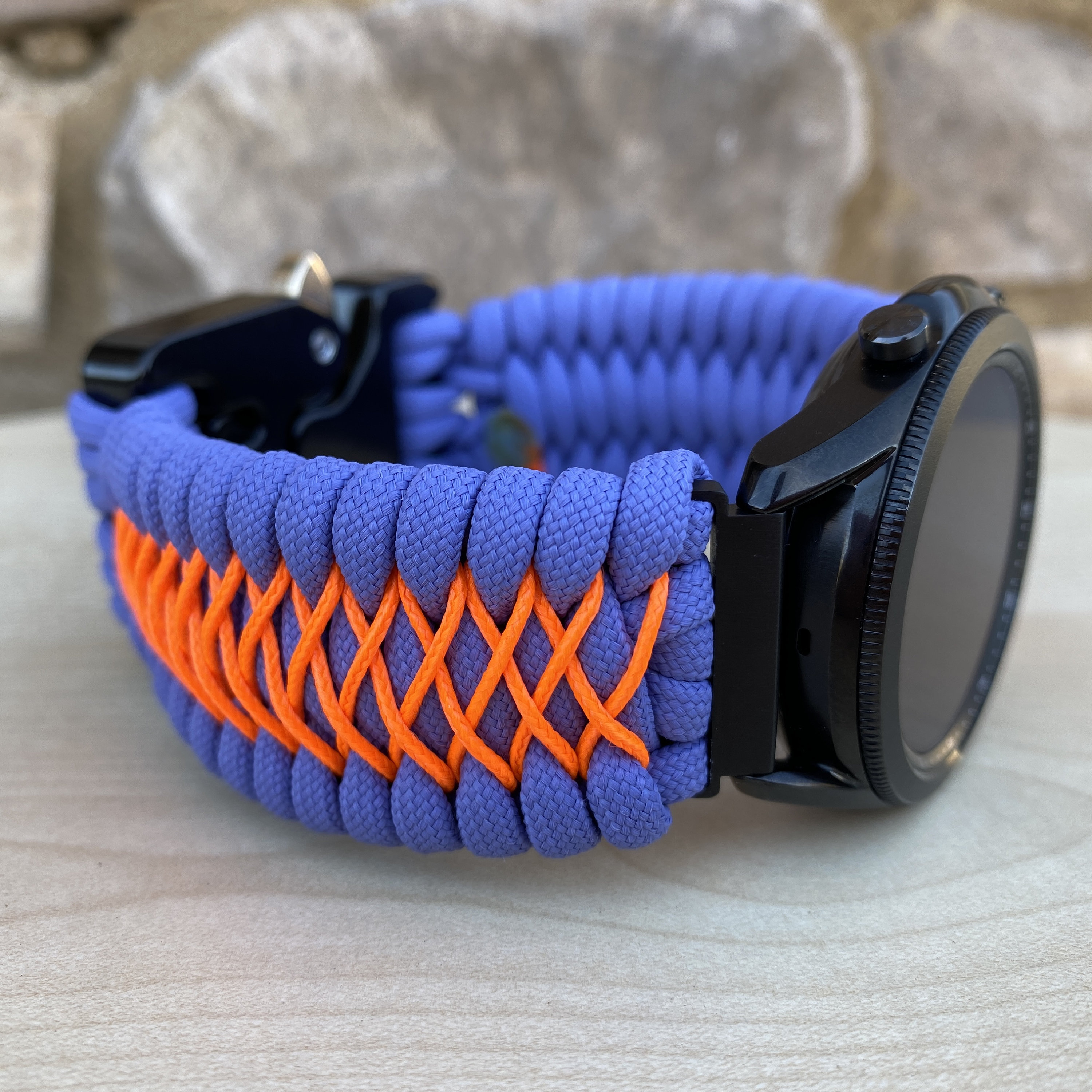 Paracord Watchband Compatible With Samsung Galaxy Watch 3 