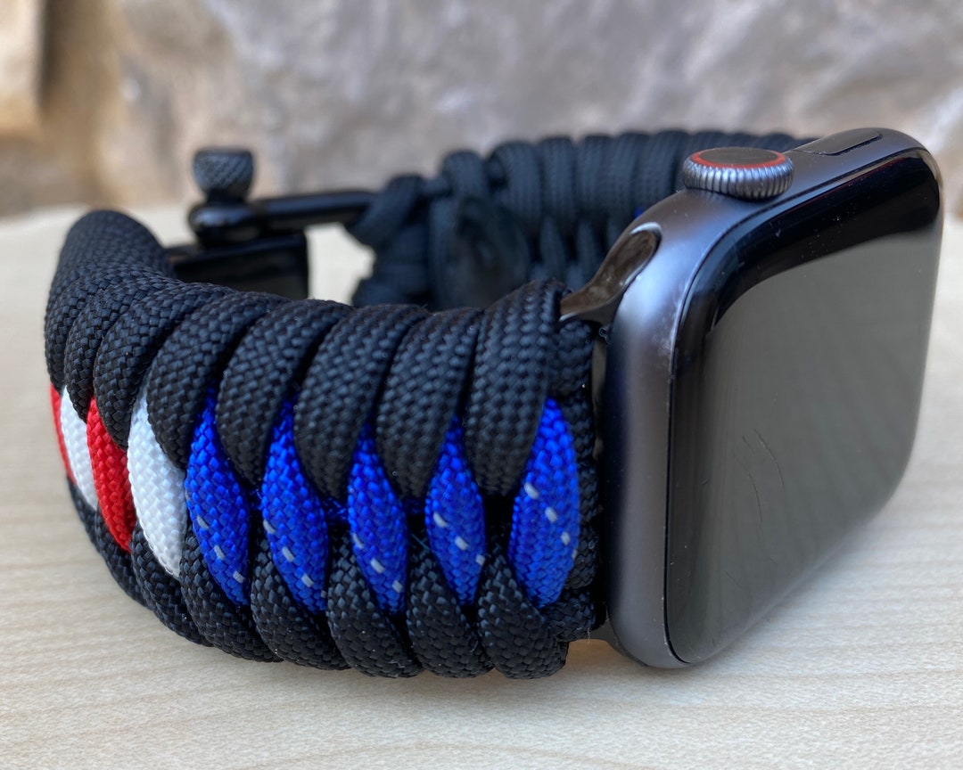 Paracord Watch Band for Apple Watch Series 1 2 3 4 5 6 Etsy