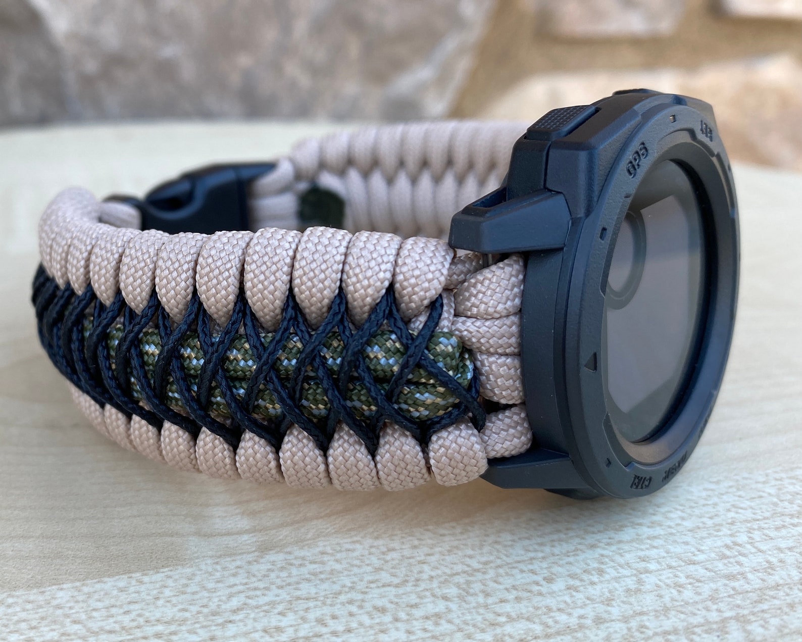 Paracord Watch Band for Garmin Instinct/garmin Forerunner Etsy