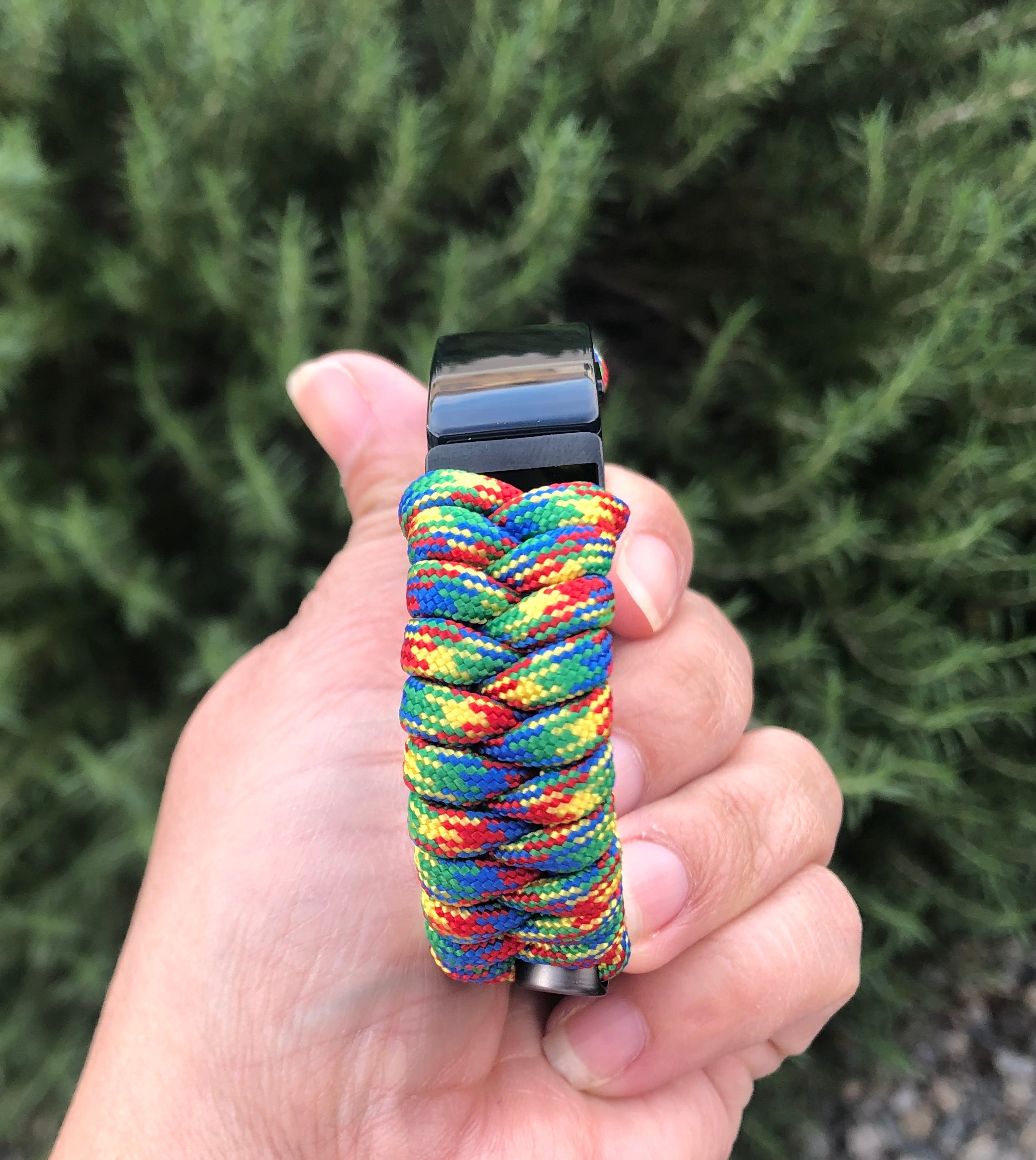 Paracord Watch Band for Fitbit Inspire 1 & 2/ace 2 Kids watch Etsy UK