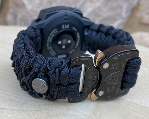 Bracelet de montre Paracord pour Garmin Instinct 1 & 2/Garmin