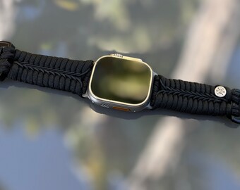 Correa de paracord personalizada para Apple Watch Series 1, 2,