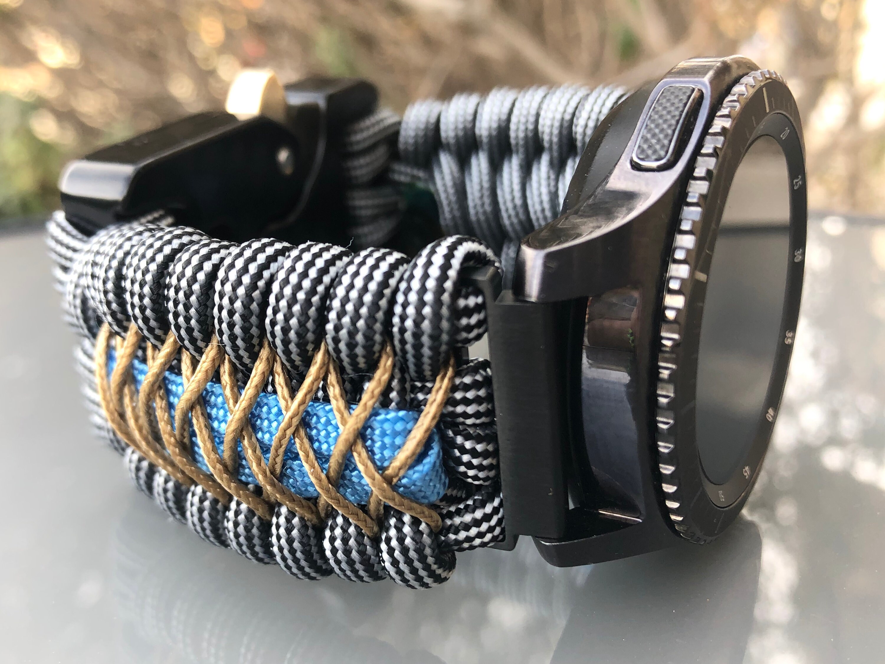 Paracord Watch Band for Samsung Galaxy Watch Galaxy 42mm Galaxy 46mm Gear S3 Frontier Gear S3 Classic Gear Sport watch Not Included Etsy UK