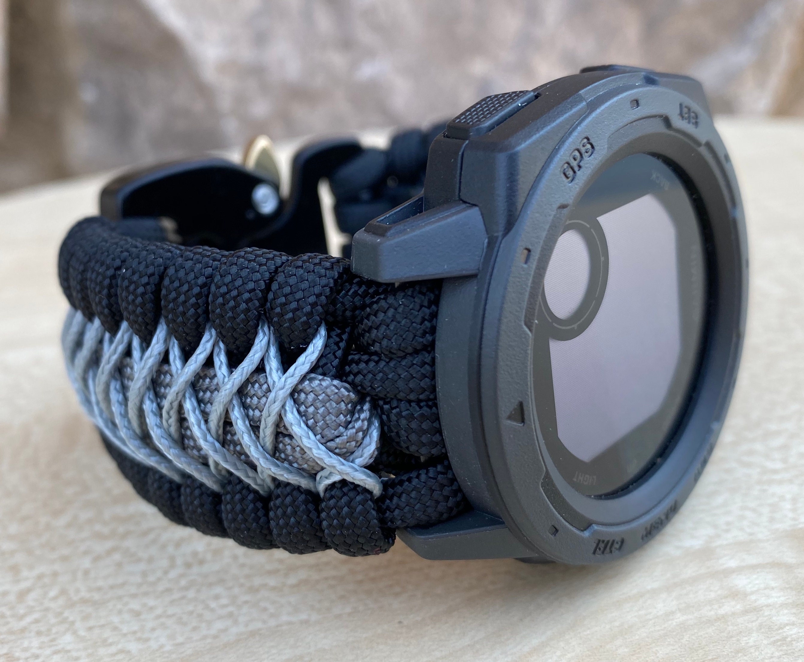 Paracord Watch Band for Garmin Instinct/garmin Forerunner Etsy