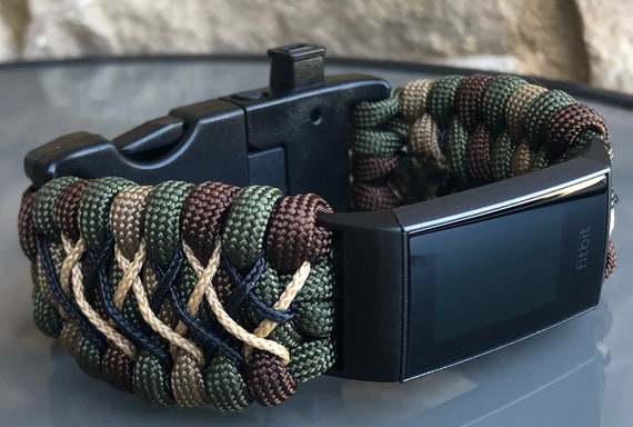 fitbit charge 3 paracord band