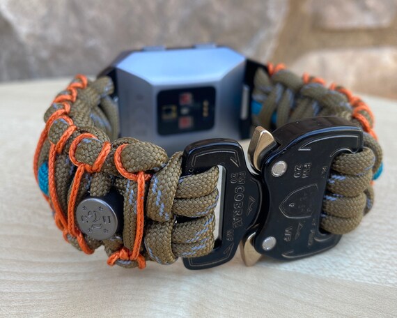 Personalized Paracord Watch Band for Fitbit Ionic watch Not Included Etsy Canada