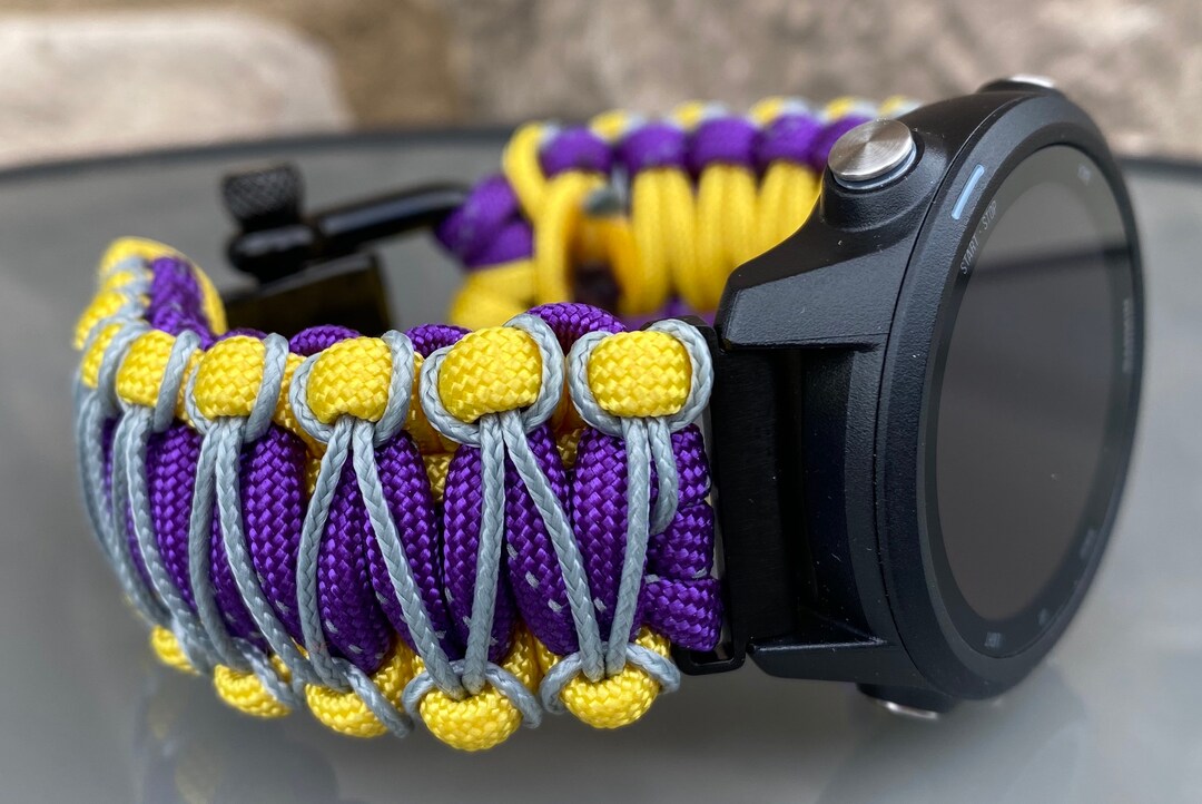 Paracord Watch Band for Garmin Forerunner 230 235 245 630 Etsy UK