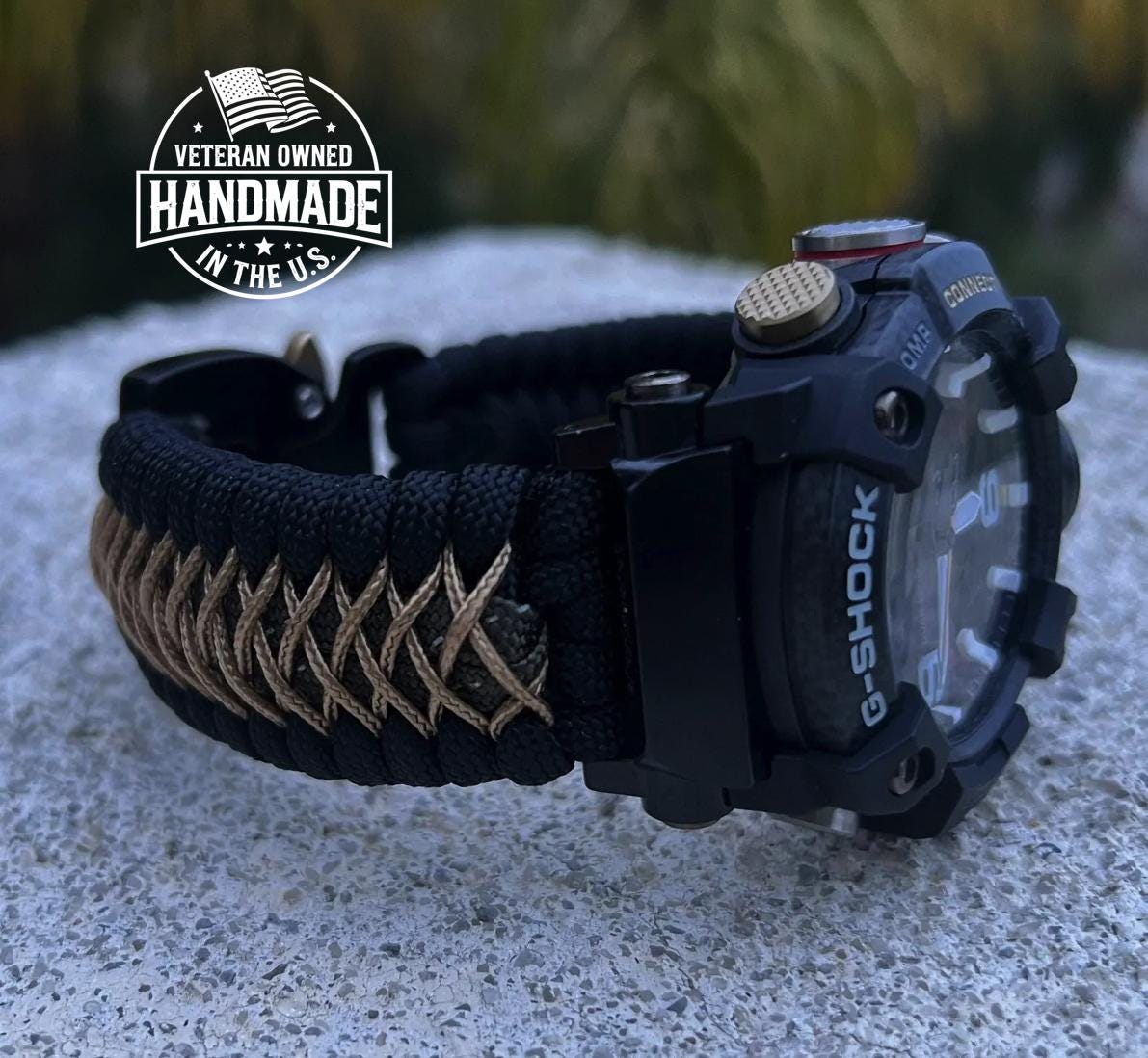 Gショック　パラコード仕様 パラコードの編み方 【G-SHOCKベルト編】 | GARAGE-UTW