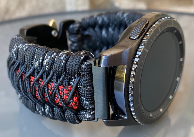 Paracord Watch Band for Samsung Galaxy Watch Galaxy 42mm Etsy