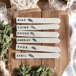 Herb Garden Stakes - Order 6+ and get 15% OFF and gift wrapping!