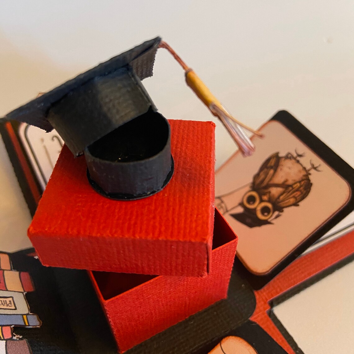 Download Graduation Explosion Box template Instant download ready ...