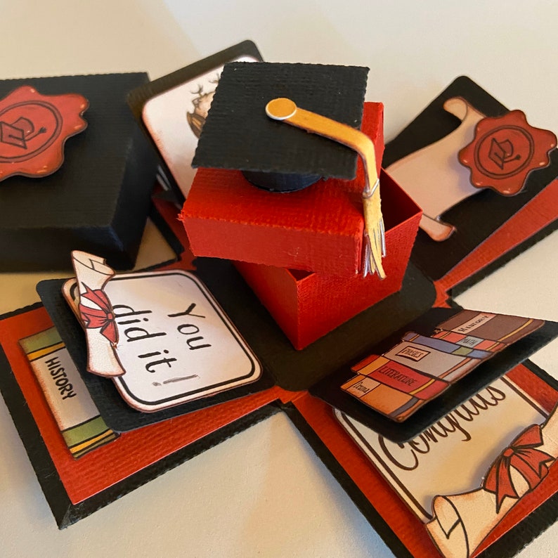 Free Free Graduation Explosion Box Svg 209 SVG PNG EPS DXF File
