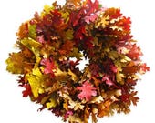 Fall Leaf Wreath