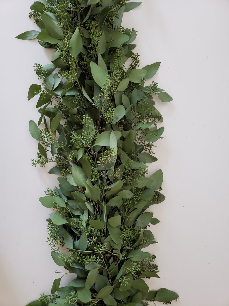 Fresh Seeded Eucalyptus Garland Wedding Garland Etsy