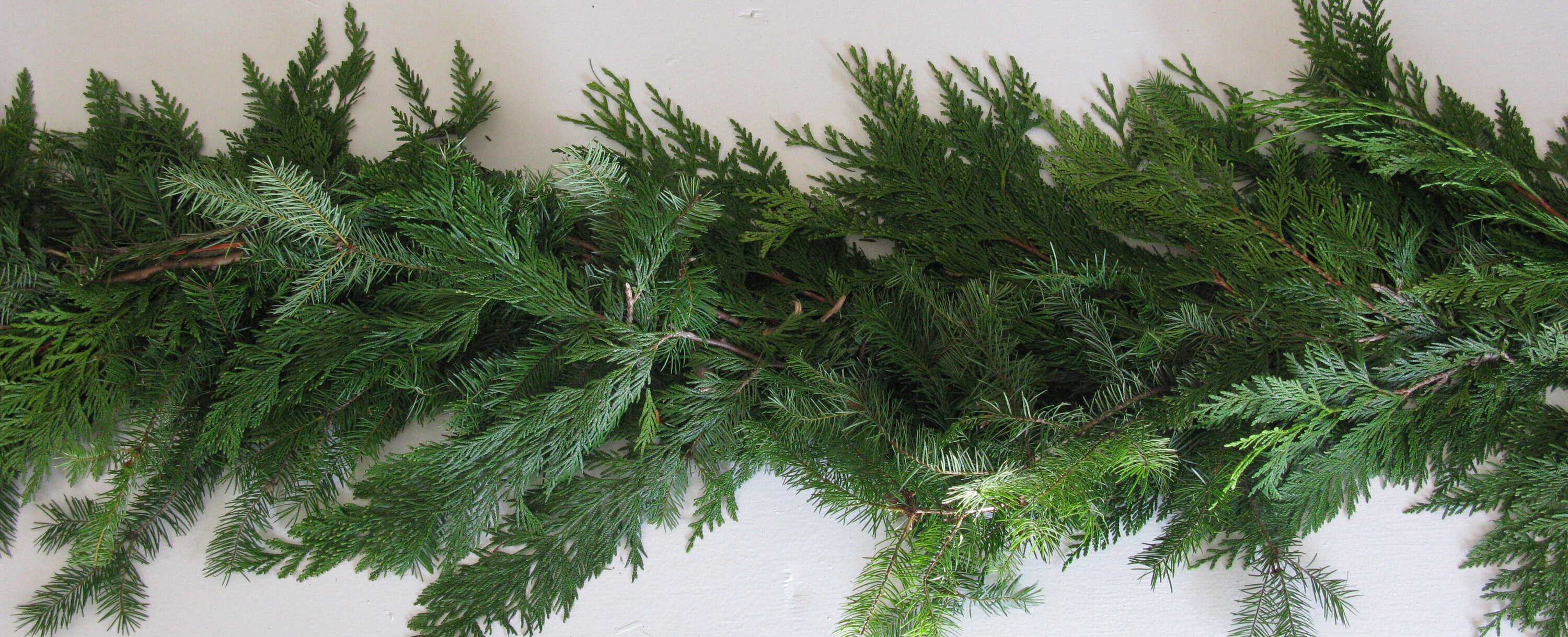 Make Christmas Garland Fresh Greenery at Bridget Newman blog