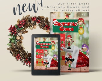 Christmas Elf Games: Printable Holiday Activities (PDF)