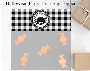 Halloween favors Halloween treat box witch favor Halloween spider with favor bag 10CT