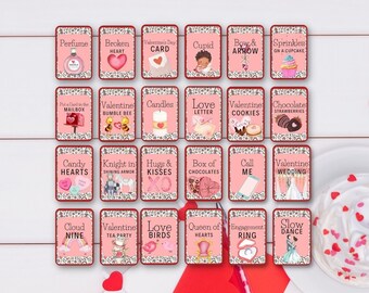 Valentine's Day Charades Game: Classroom Party Activity (Printable)