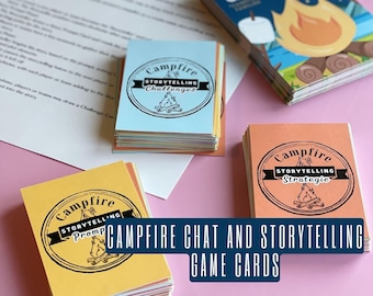 Campfire Storytelling Game: Family Camping Activity (Printable)