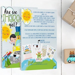 Road Trip Games, Kids Travel Activity Book, Printable Travel Games for Kids, Road Trip Activity Pack, Kids Travel Journal
