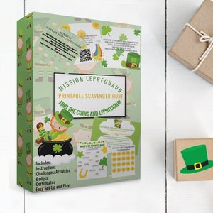 St. Patrick&#39;s Day Leprechaun Scavenger Hunt (PDF)