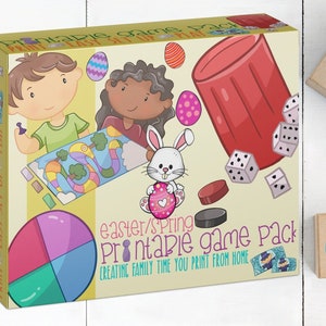 Preschool Easter Activity Pack: Printable Games for Kids (PDF)