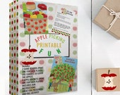 Autumn Activity and Games for Kids, Fall Apple Game, Fall Activity for Kids, Fall Birthday Party Game for Kids Il_170x135