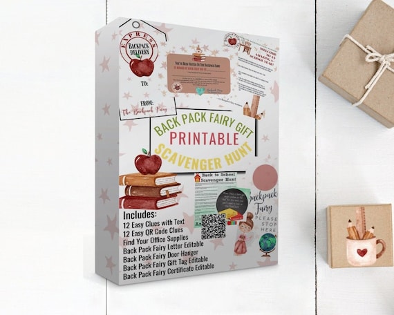 Back to School Activities, Back to School Games, Back to School Party, Back to School Gifts for Kids Il_570xn