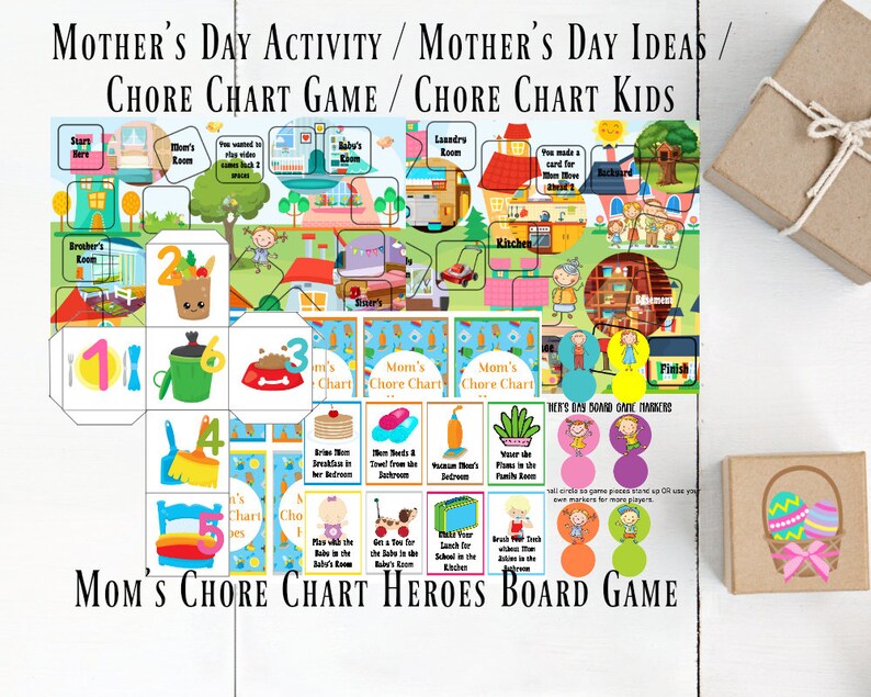 Mothers Day Activity / Mothers Day Games / Mothers Day / Etsy