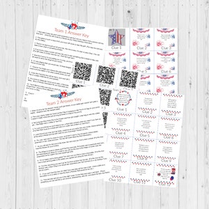 Patriotic Scavenger Hunt, Fourth of July Scavenger Hunt for Kids, Fourth of July Games image 2