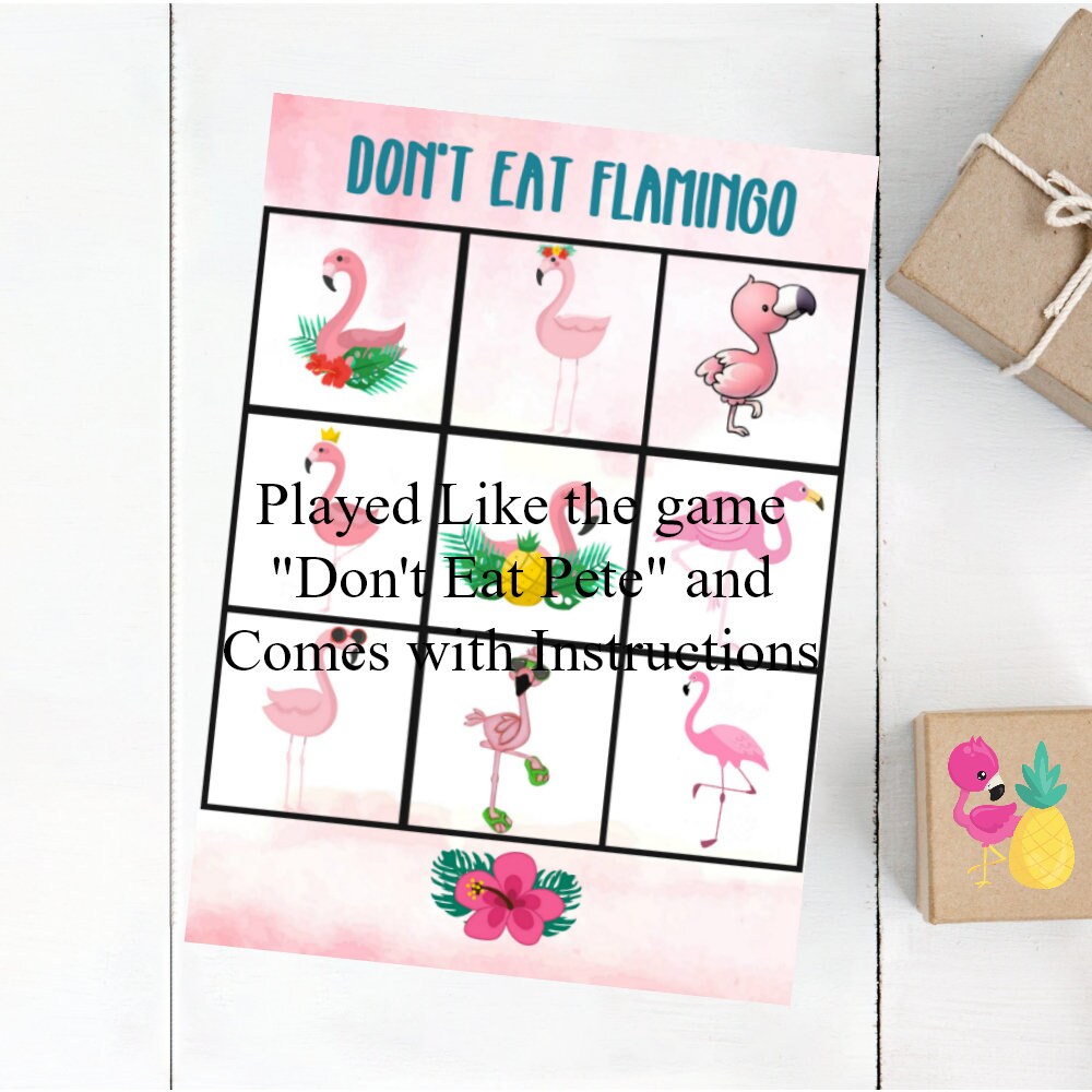 Flamingo Games / Flamingo / Flamingo Party / Flamingo Party | Etsy