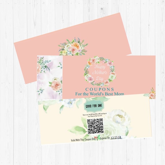 mom coupon book gift