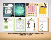 Halloween Printables for Kids, Halloween Games Bundle, Halloween Game for Elementary Students, Halloween Party Games, Halloween Birthday Il_170x135