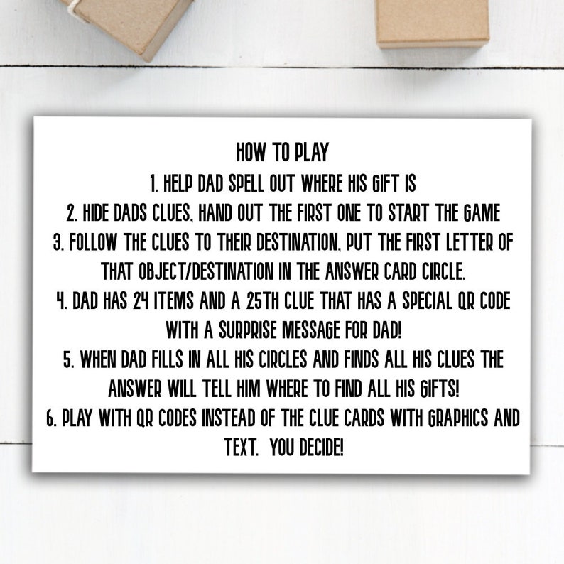 fathers day scavenger hunt fathers day printable games etsy