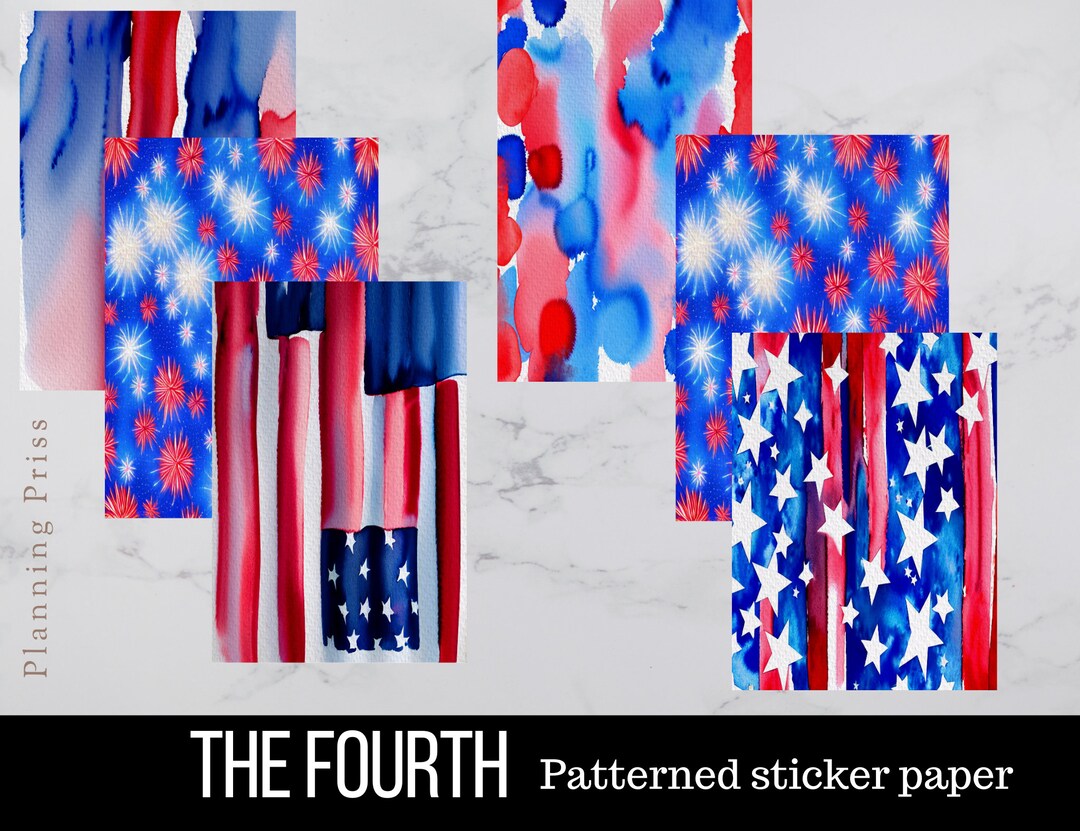 The Fourth Themed Patterned Sticker Pack - Etsy