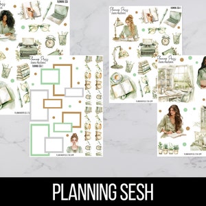 Planner Sesh Deco Sticker Collection